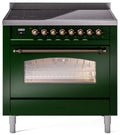 36 Induction Range with Electric Oven in Emerald Green Y830755