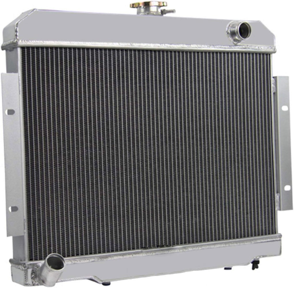 3 Row Aluminum Radiator with Shroud and 2x12'' Fan P4289