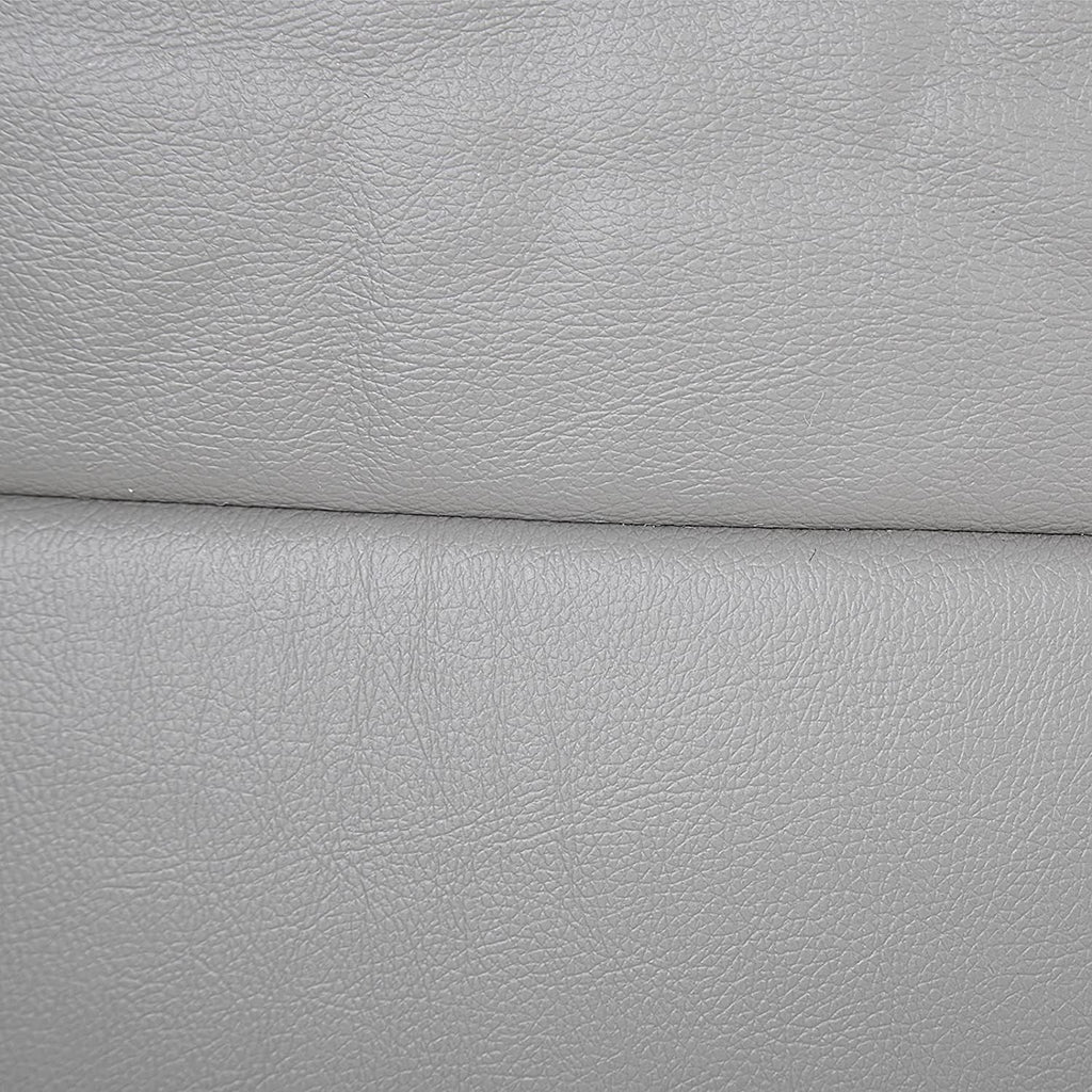Gray Leather Front Driver Side Seat Cover Pack of 2 O4248