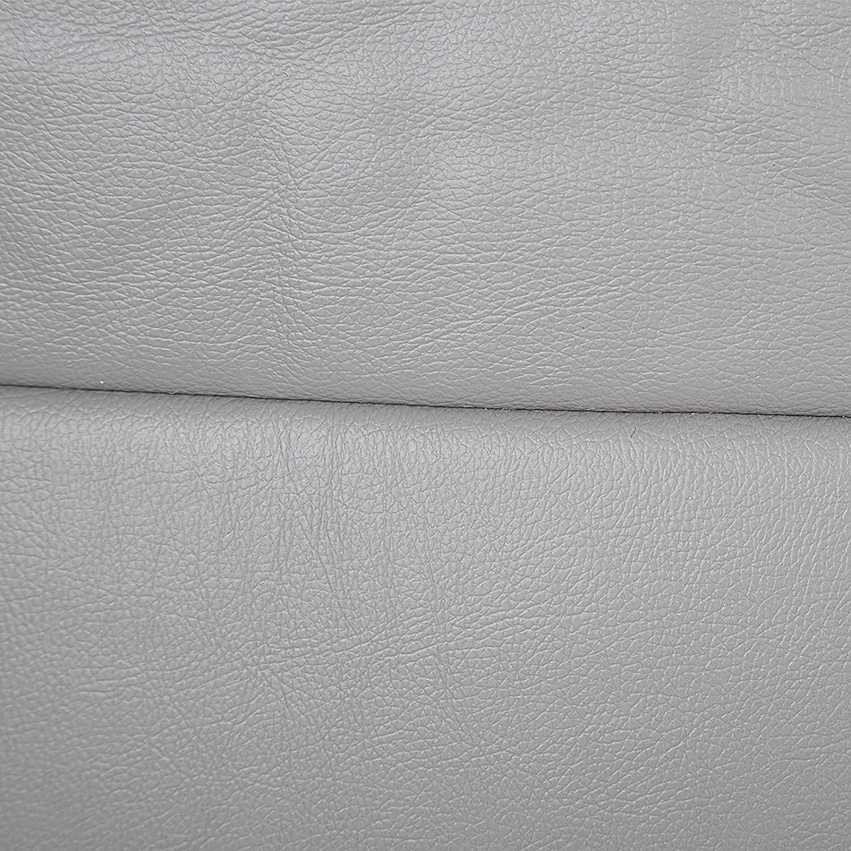 Gray Leather Front Driver Side Seat Cover Pack of 2 O4248
