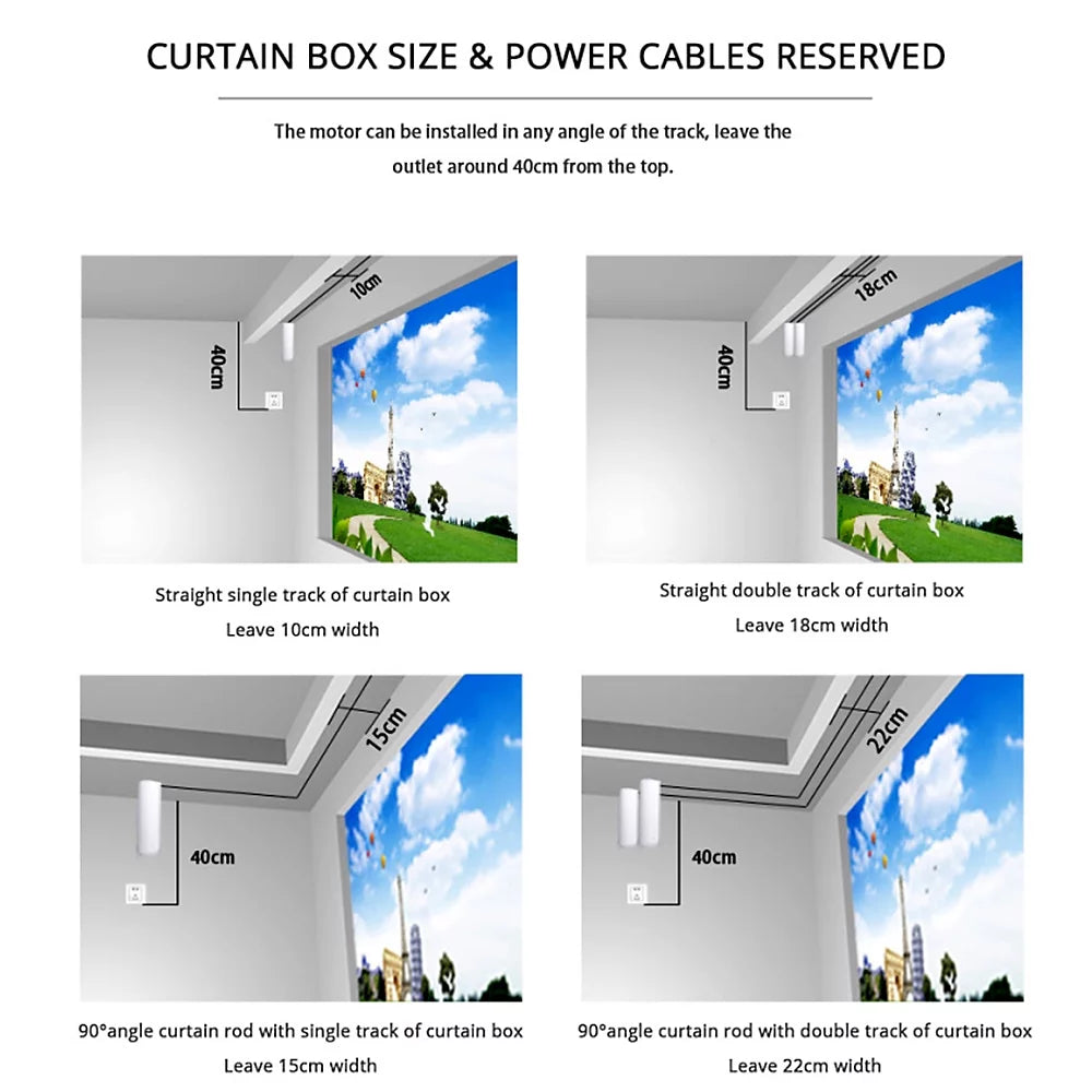 Wireless Electric Curtain Controller F7679