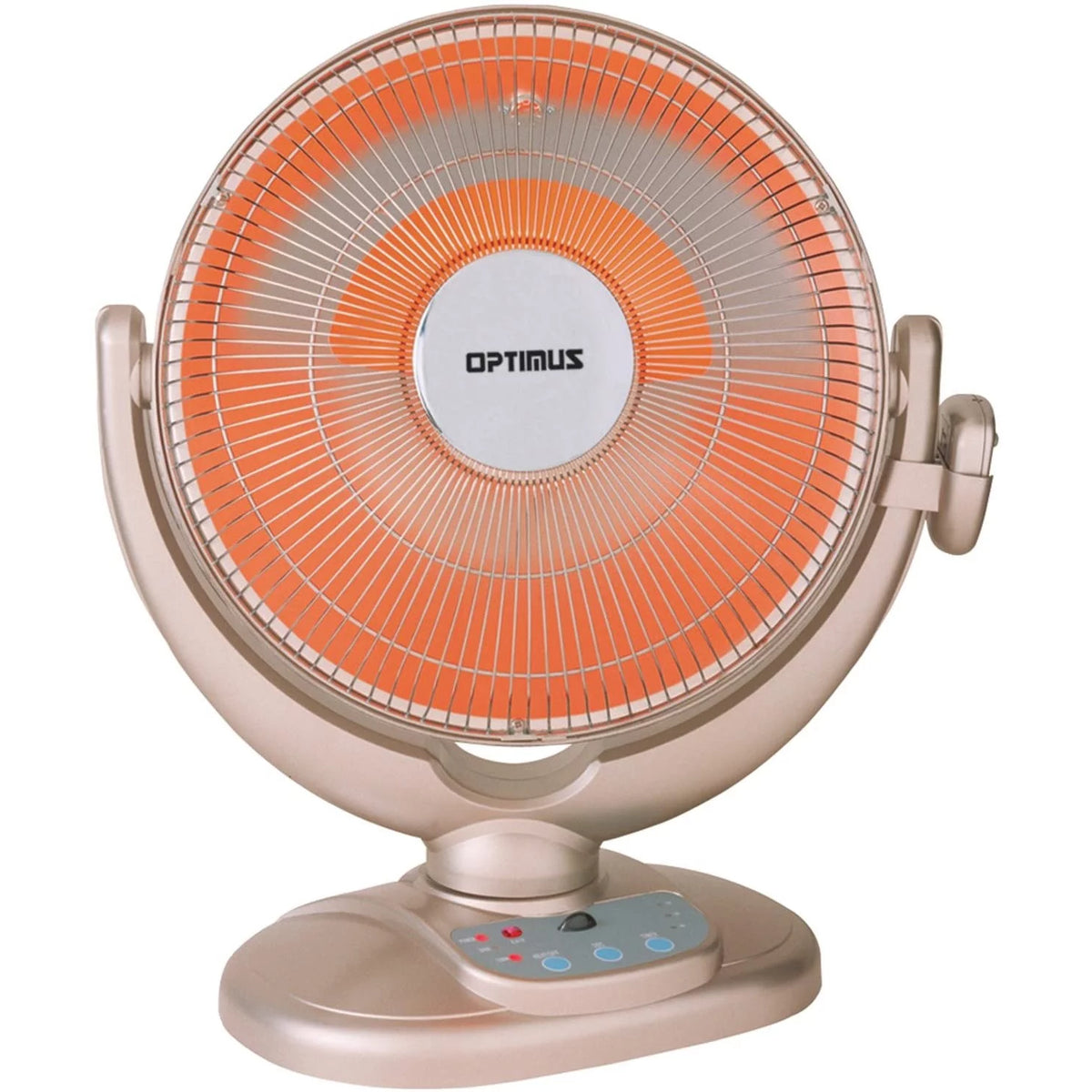 14" Adjustable Oscillating Dish Space Heater with Remote Control T19248
