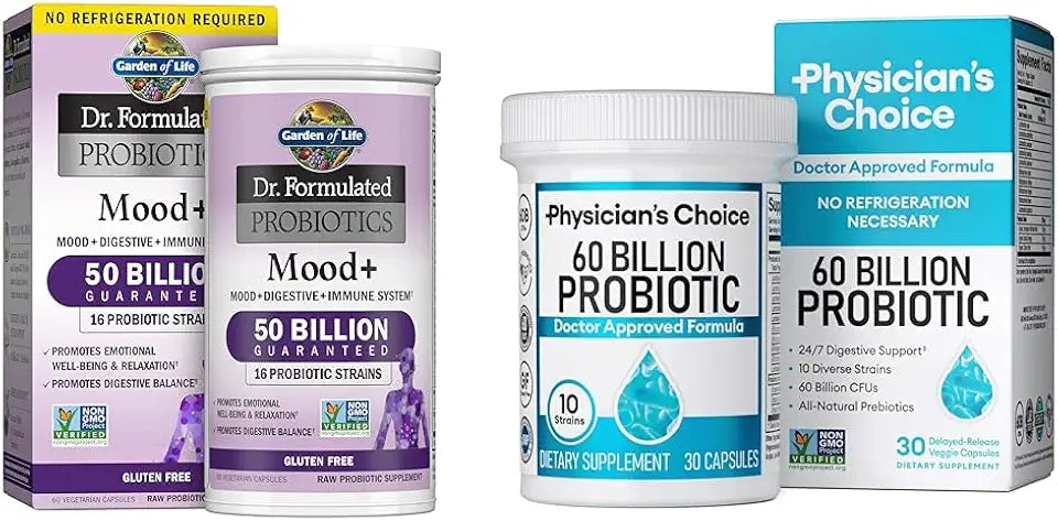 60 Billion CFU 10-Strain Probiotics Q8309