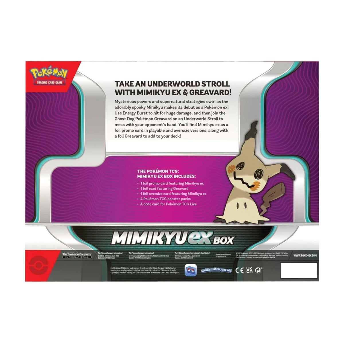 Trading Card Games Box Y1576