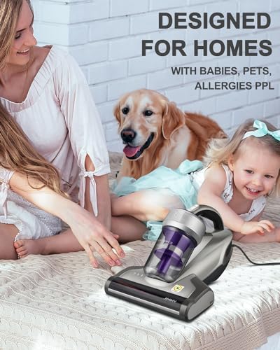 Anti-allergen Mattress Vacuum Cleaner with UV-C Light & 14Kpa Suction Q85386