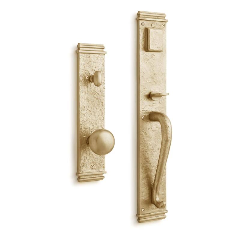 Solid Brass Full Plate Keyed Entry Single Cylinder S358