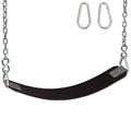 Commercial Rubber Belt Swing Seat with 5.5 ft Chains and Hooks K115886