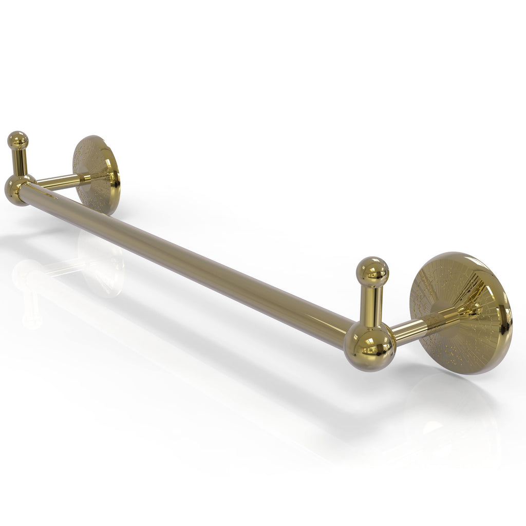 30 inch Antique Bronze Towel Bar with Integrated Hooks E7335