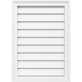 Vertical Surface Mount PVC Gable Vent S4490