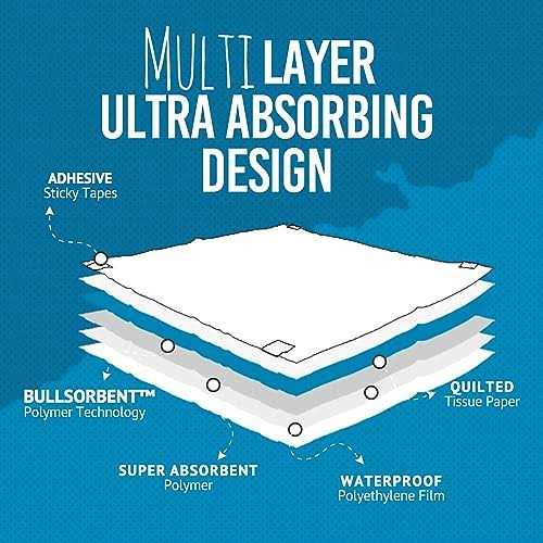 Large Dog Pee Pads with Adhesive Sticky Tape Z342