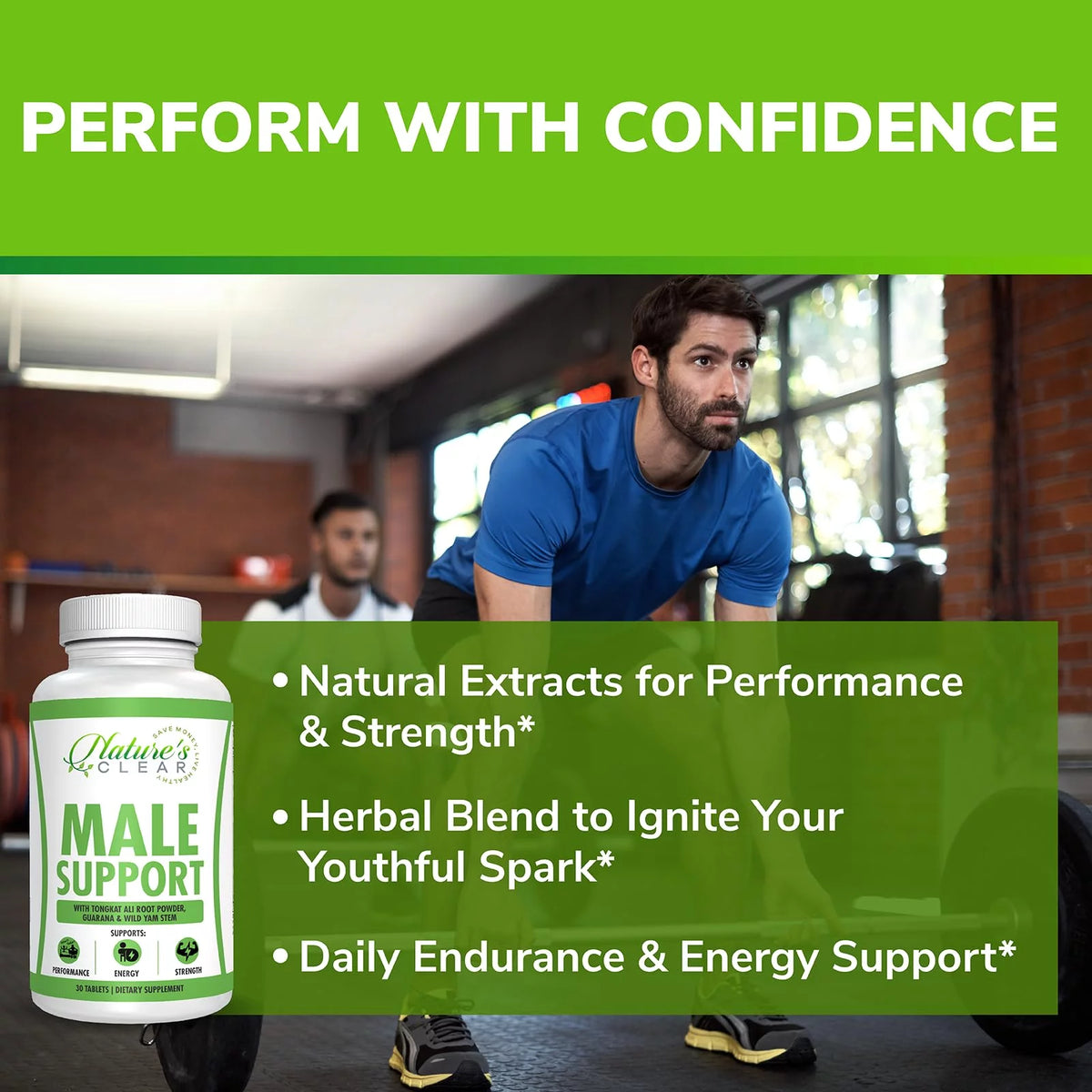 Male Support Supplement 30 Tablets A5906