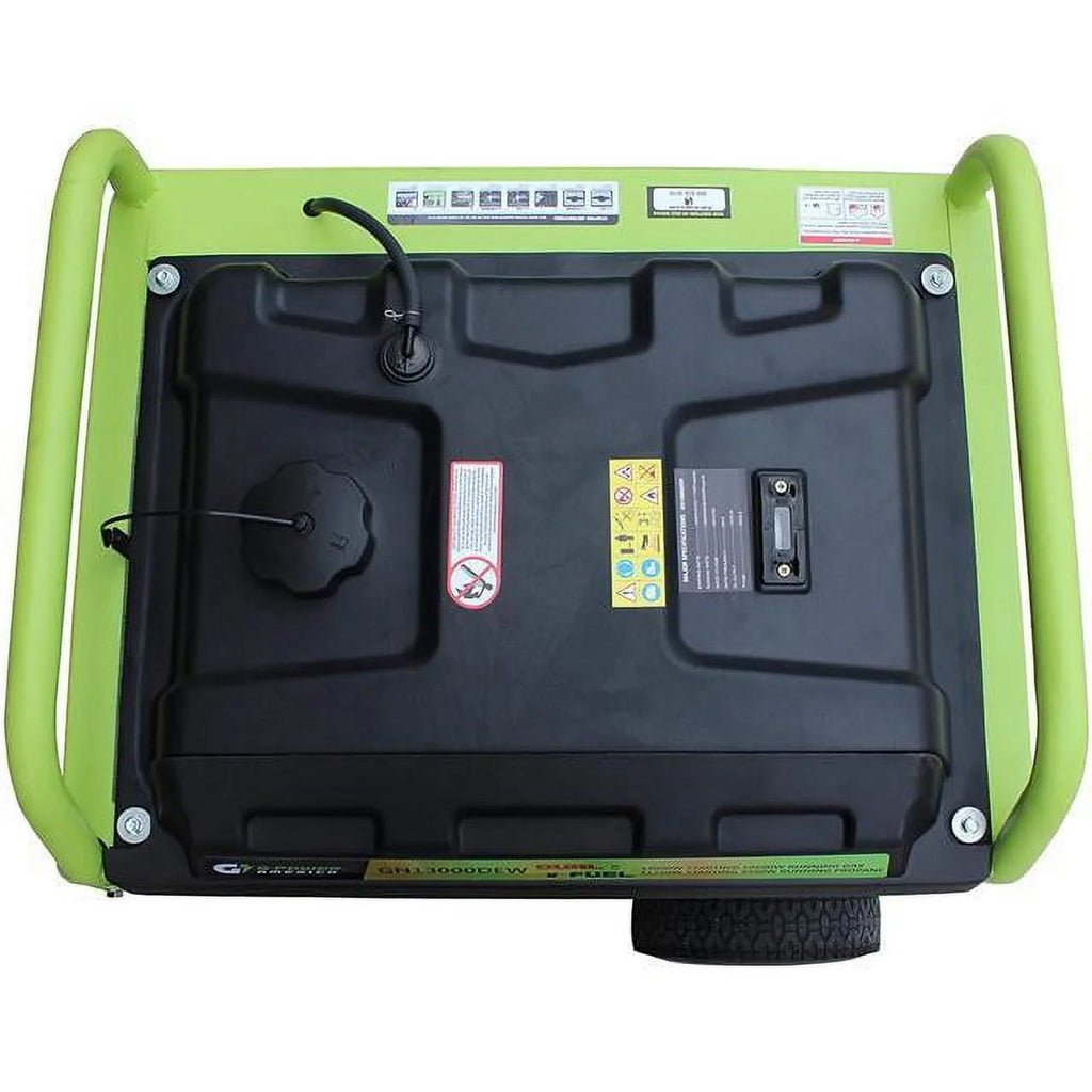 13000-Watt Dual Fuel Portable Generator P376