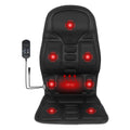 Black Heated Vibration Massage Seat Cushion C61378