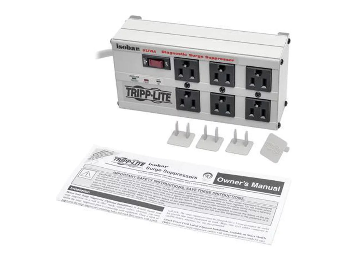 6 Outlets 3330 Joules Surge Suppressor N723103