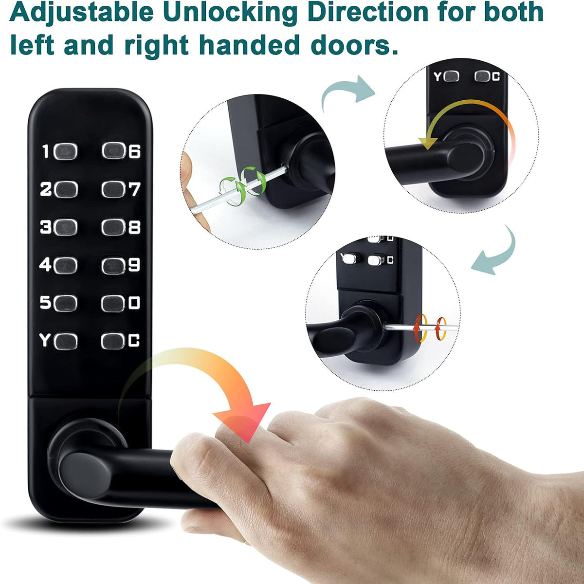 Keypad Deadbolt Door Lock F372