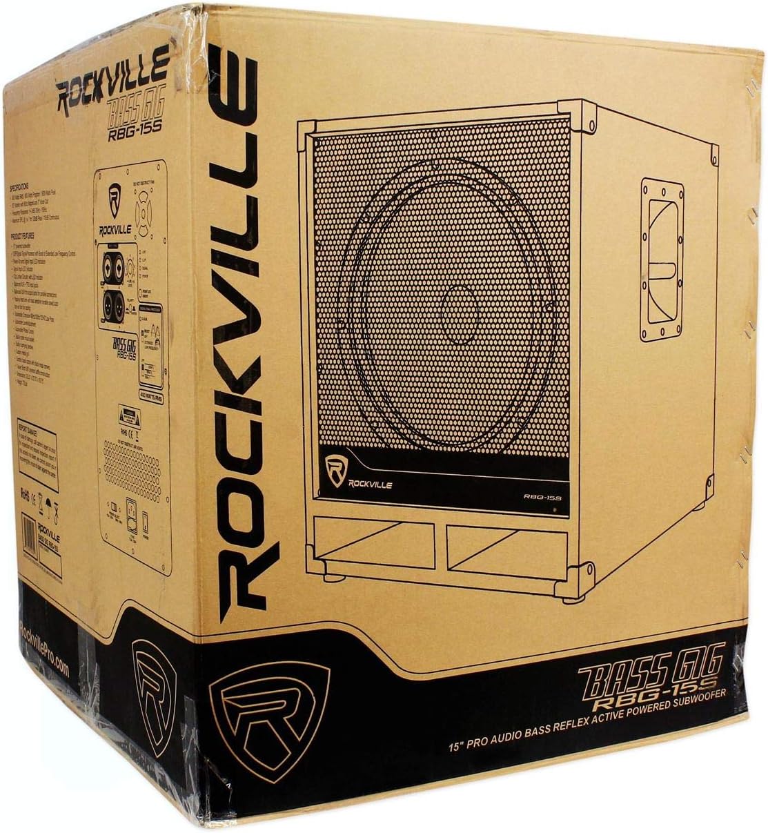8 Powered PA Speakers and 15 Subwoofer Y175590