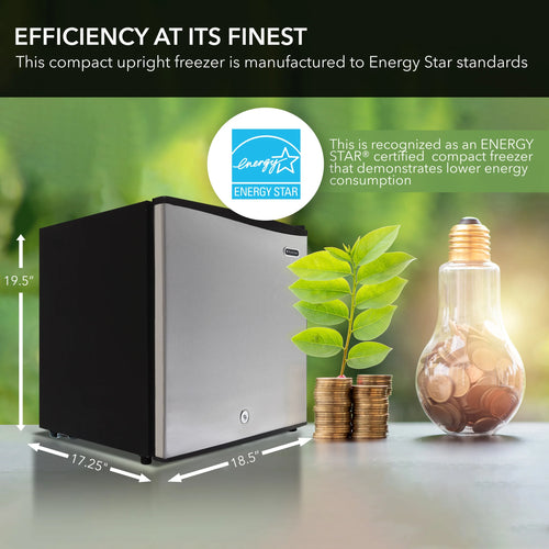 1.1 cu. ft. Upright Freezer with Lock E948068