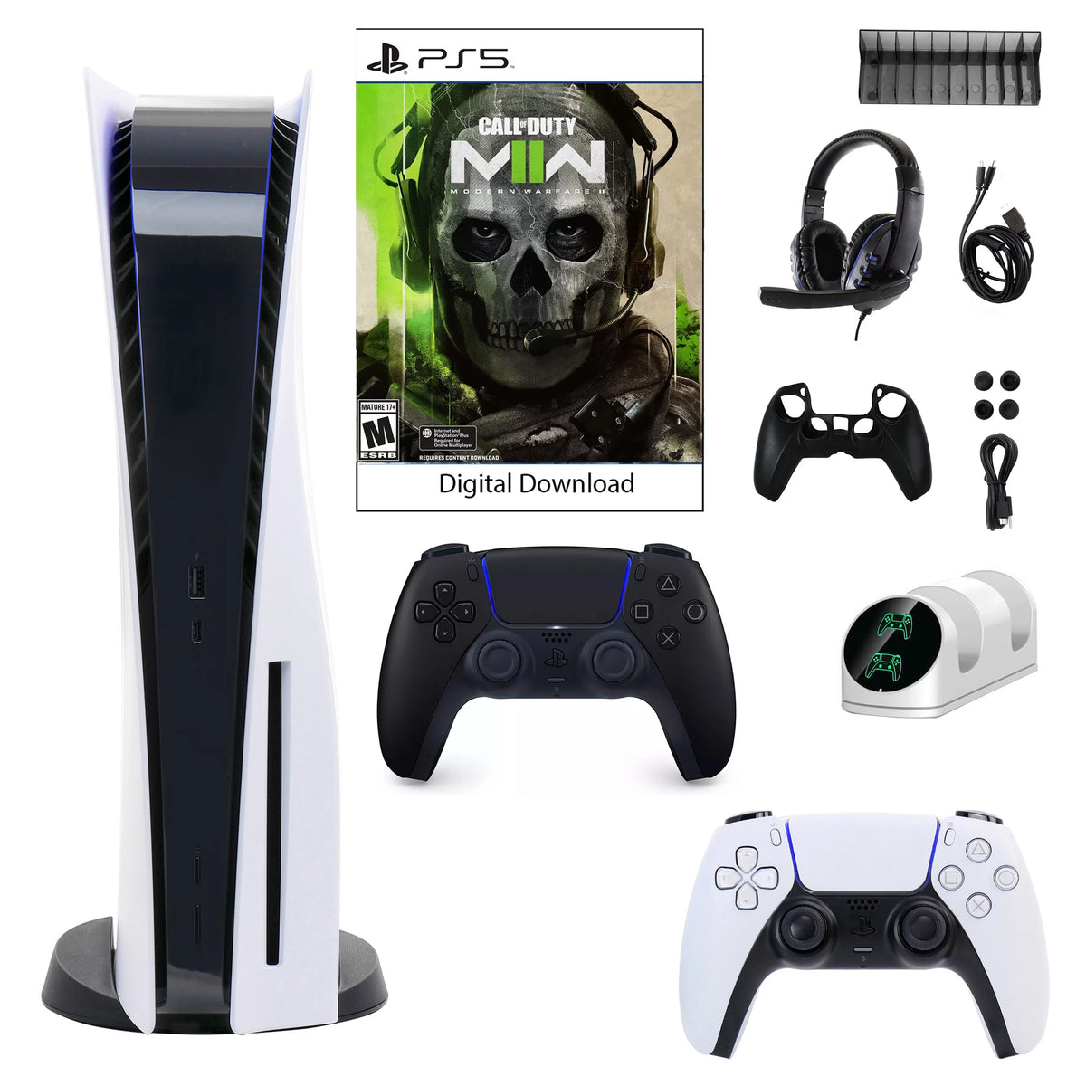 Black Console with DualSense Controller A654476
