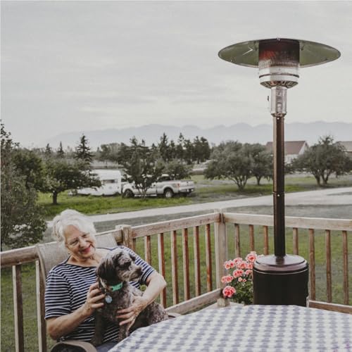 50,000 BTU Propane Outdoor Patio Heater with Wheels O7698