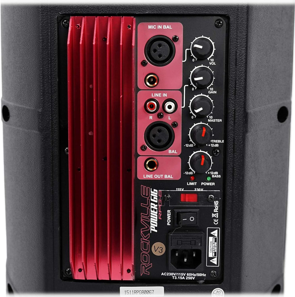 8 Powered PA Speakers and 15 Subwoofer Y175590