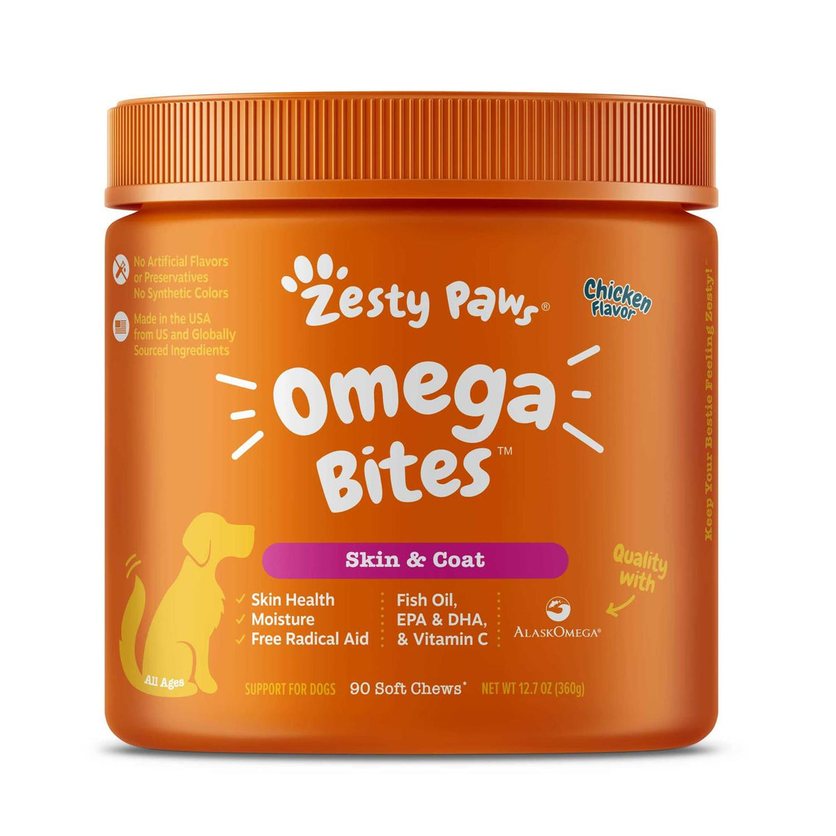 Omega Bites for Dogs Skin B870888