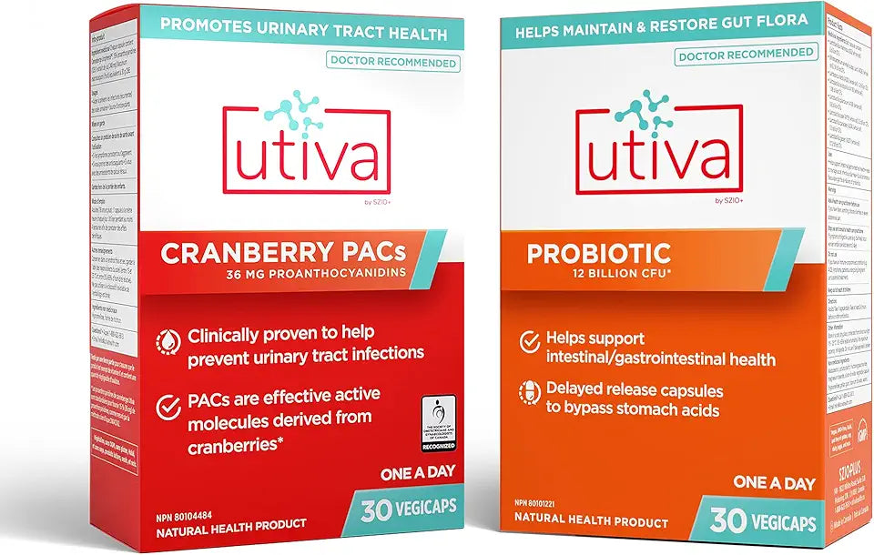 36mg Soluble Cranberry PACs and 30B CFU Probiotic O575010