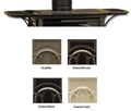 Cast Warming Shelf - Graphite D1564