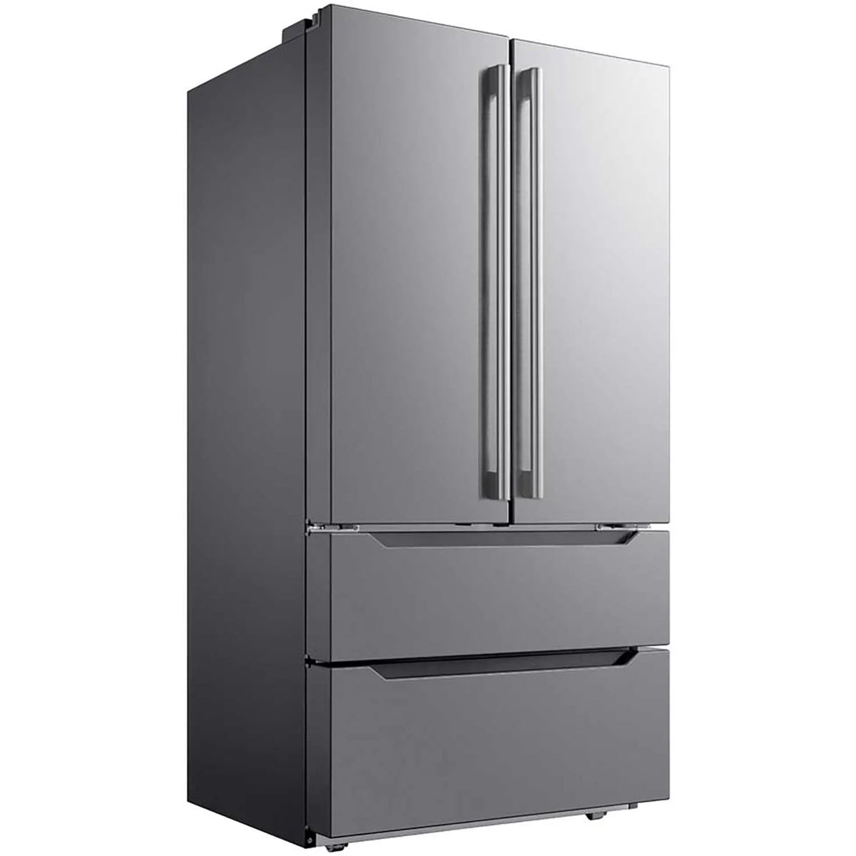 French Door Refrigerator in Stainless Steel D595