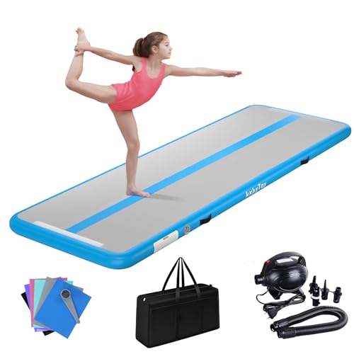 4 inches Thickness Inflatable Gymnastics Air Mat with Electric Air Pump Y35350