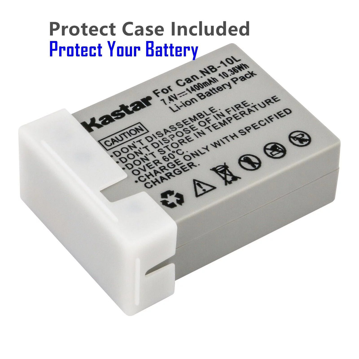 4-Pack NB-10L Battery and USB Charger R19462
