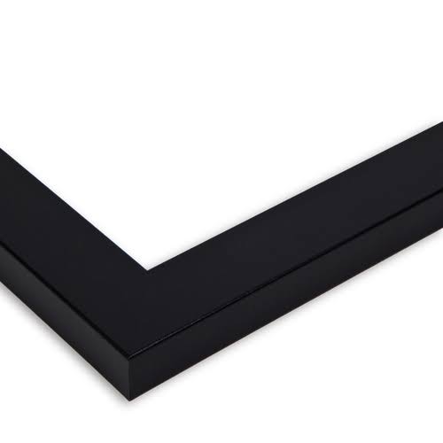Satin Black Collage Picture Frame with 12 openings for 4x6 Photos Z16272