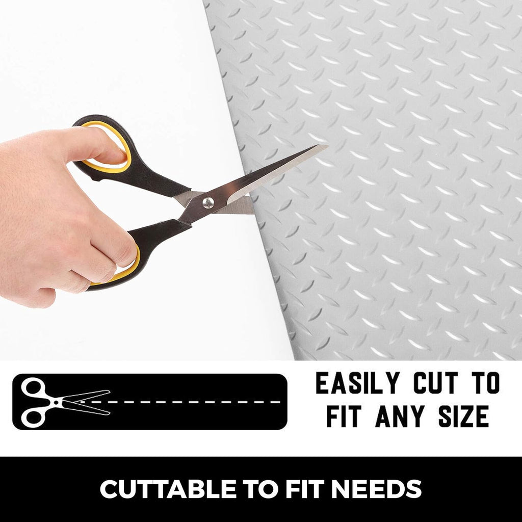 25.5 x 3.6 Ft 2.5mm PVC Garage Floor Mat H40206