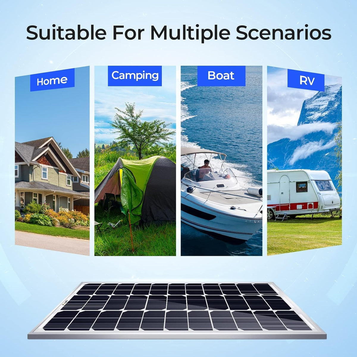100 Watts Mono Solar Panel U3280