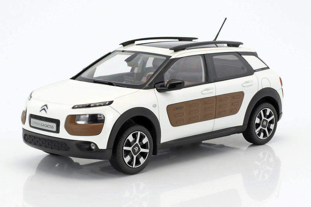 1:18 2014 Citroen C4 Cactus Diecast Model Car Pearl White N651942