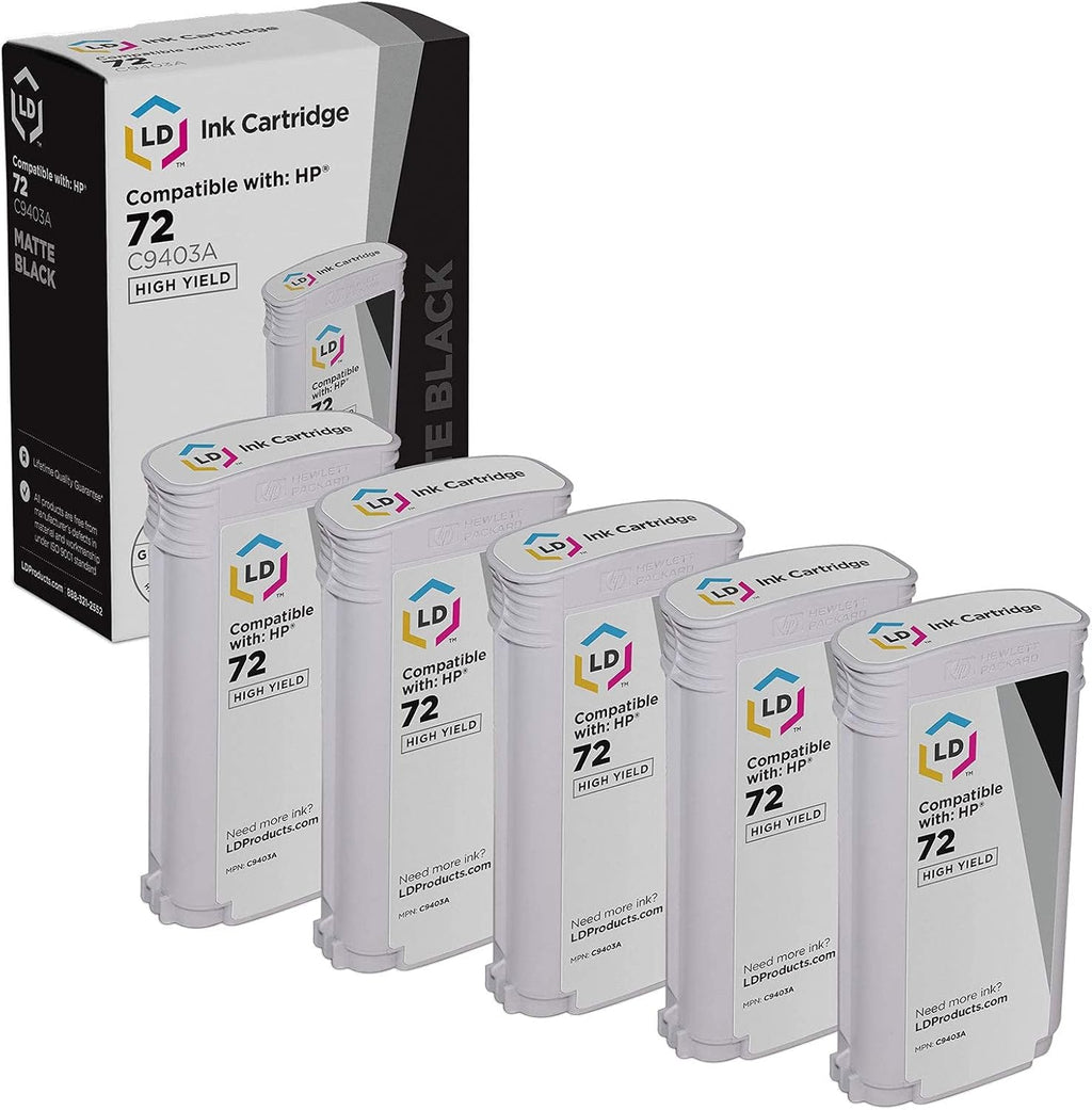 Remanufactured Ink Cartridge Replacement Matte Black 5-Pack X993