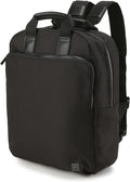 Black Waterproof Slim Laptop Backpack D56106