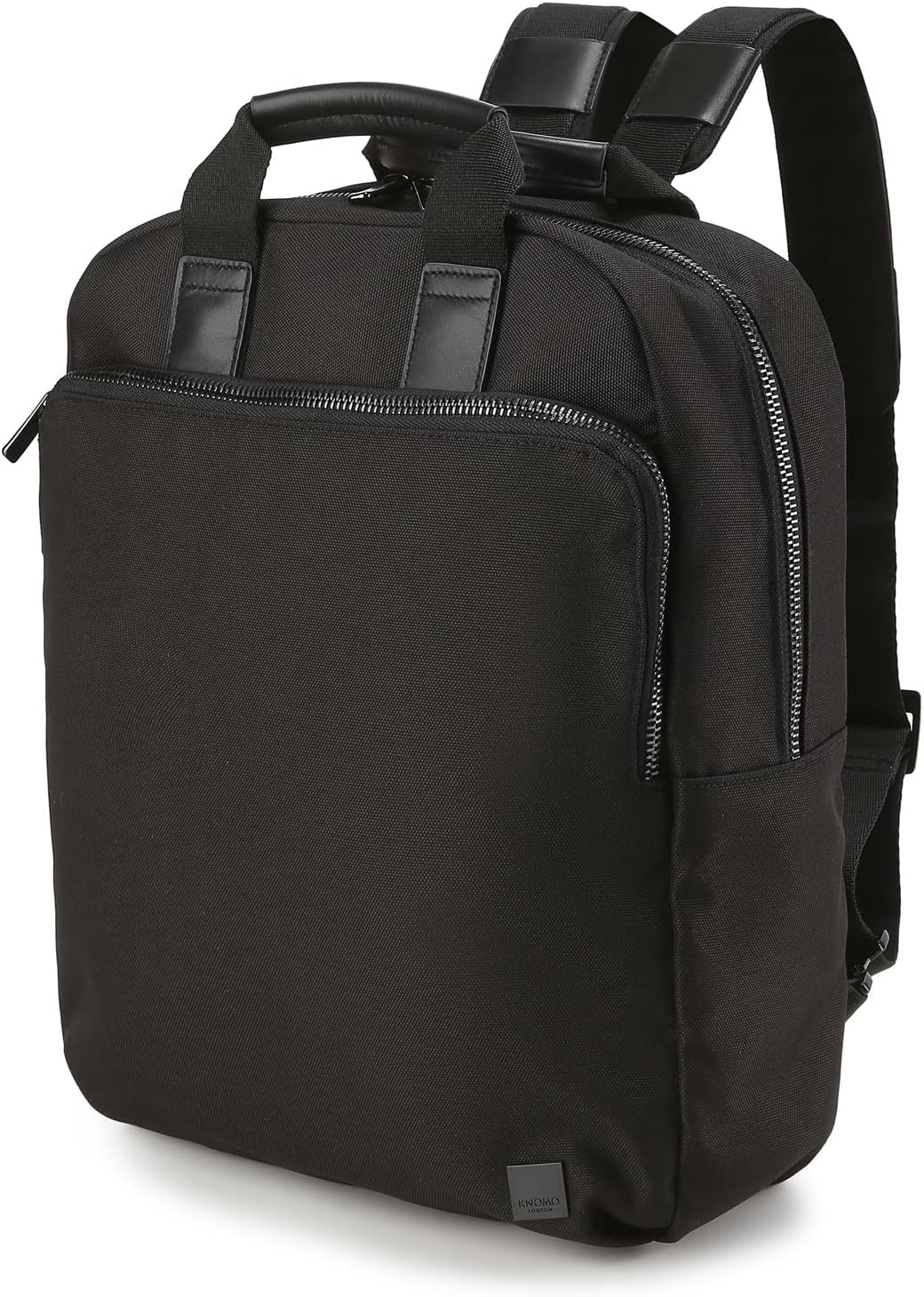 Black Waterproof Slim Laptop Backpack D56106