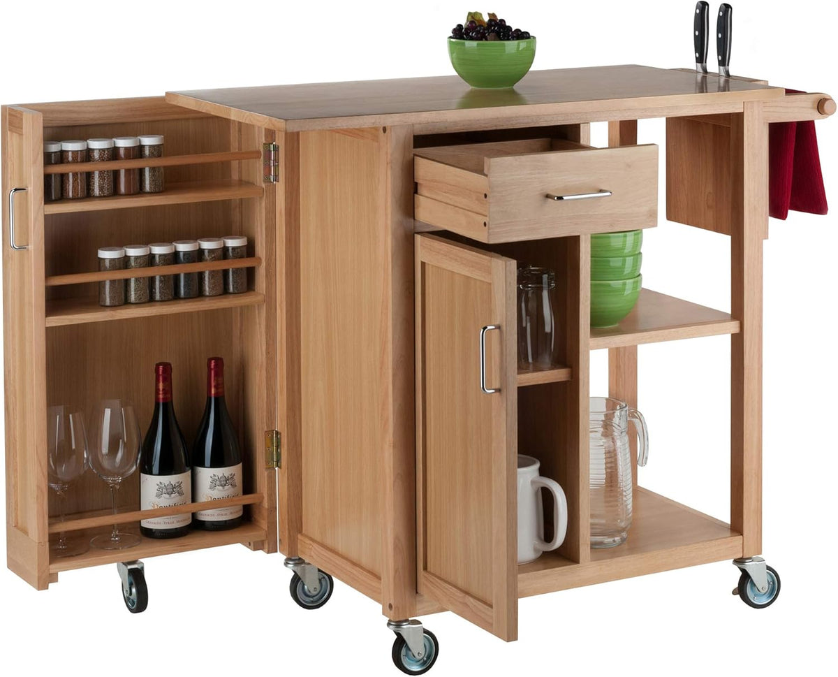 Natural Kitchen Cart C4936