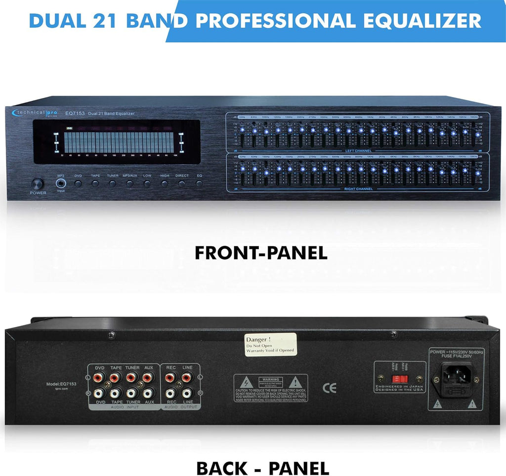 21 Band Stereo Equalizer R4684