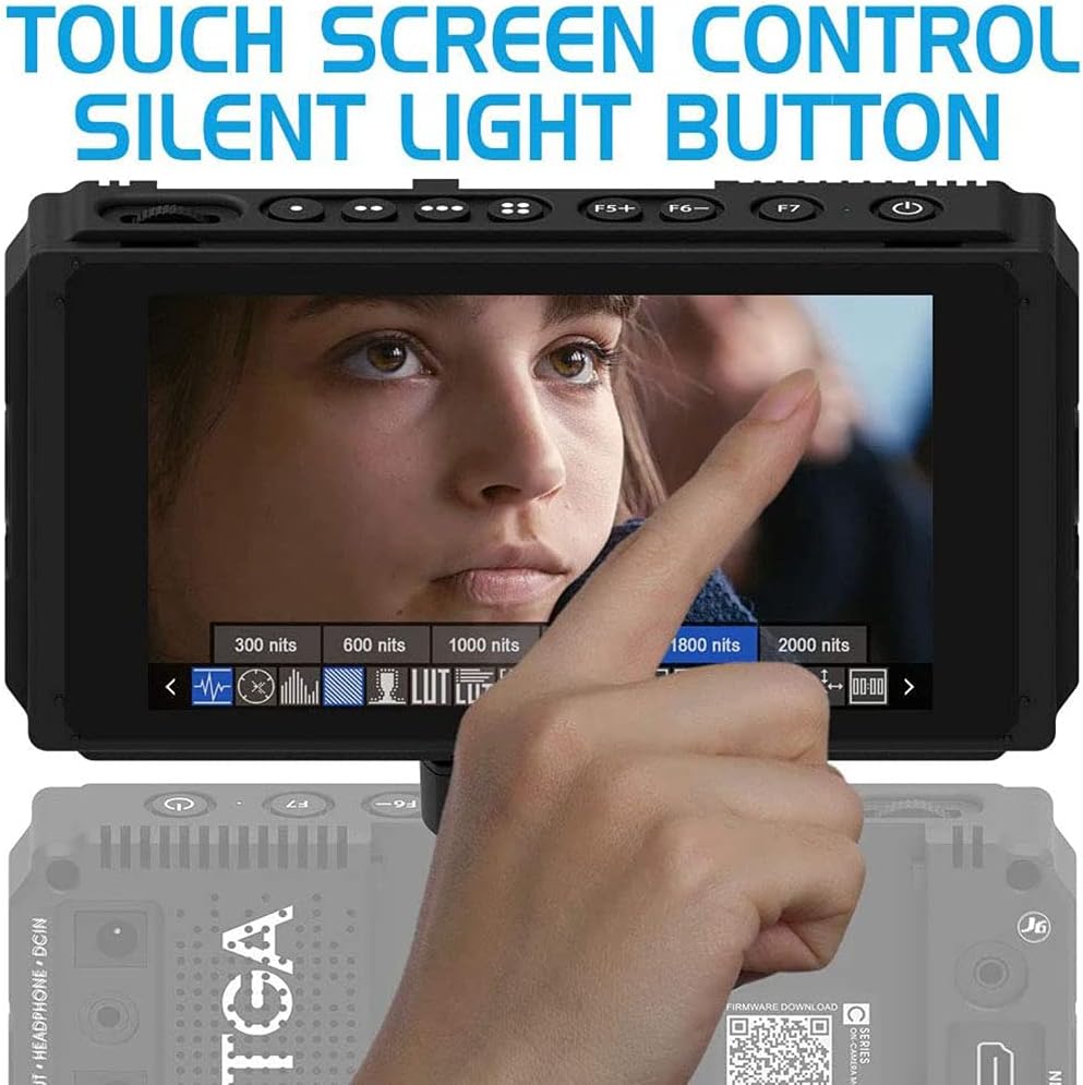 5 Inch IPS DSLR Camera Field Monitor Touch Screen 4K HDMI 3G SDI U7373
