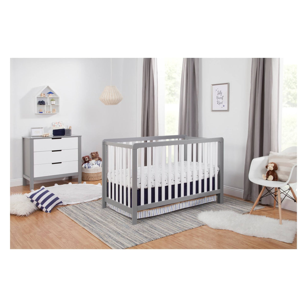 4-in-1 Convertible Crib G6154