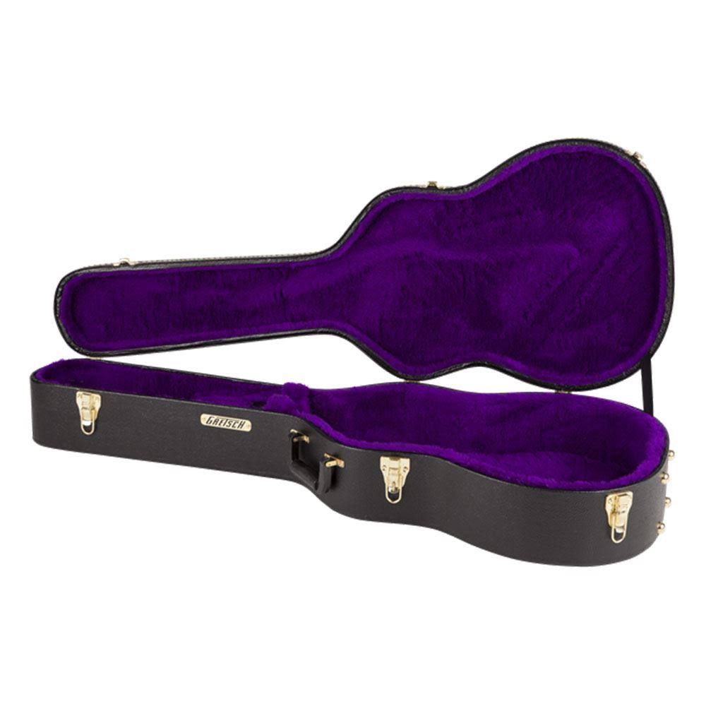 Black Acoustic Flat Top Case O6010