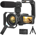 4K 56MP Camcorder with External Mic K58227
