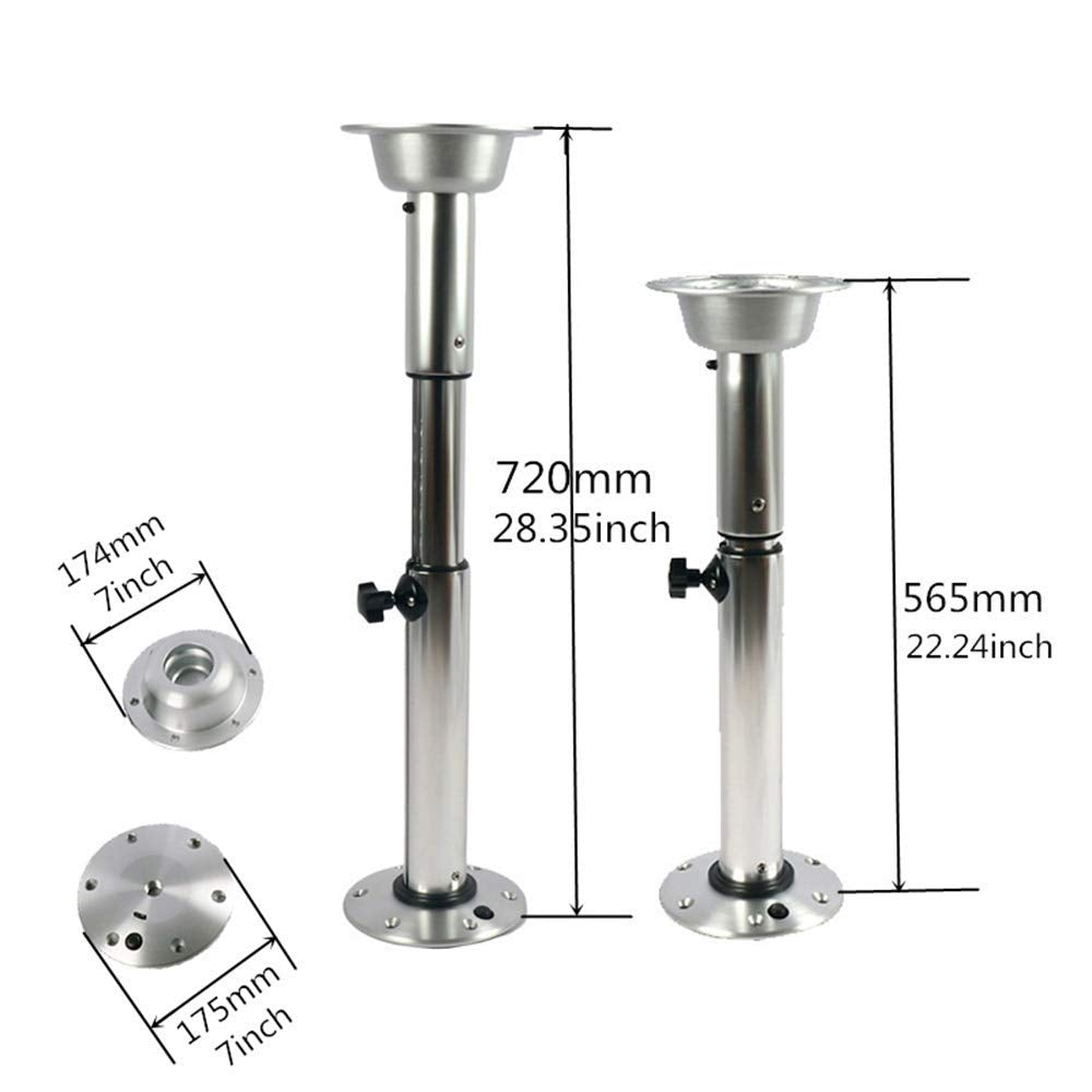 Adjustable Pedestal Table Stand Base 22-28 Inch G590