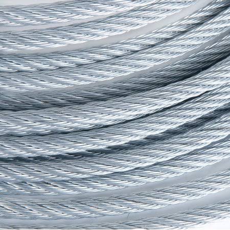 5/16 inch Galvanized Steel Wire Rope 7x19 450 Feet T116461