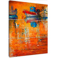 Oil Painting Print Multi-Piece Image on Wrapped Canvas R528