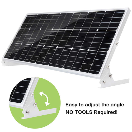100W 12V Solar Panel Kit with 20A Charge Controller H190591