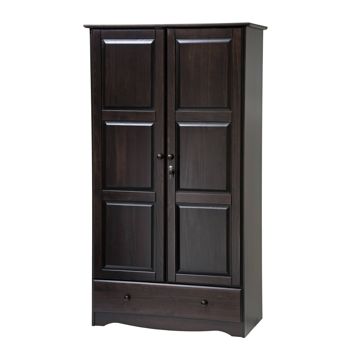 Solid Wood Customizable Wardrobe J159325