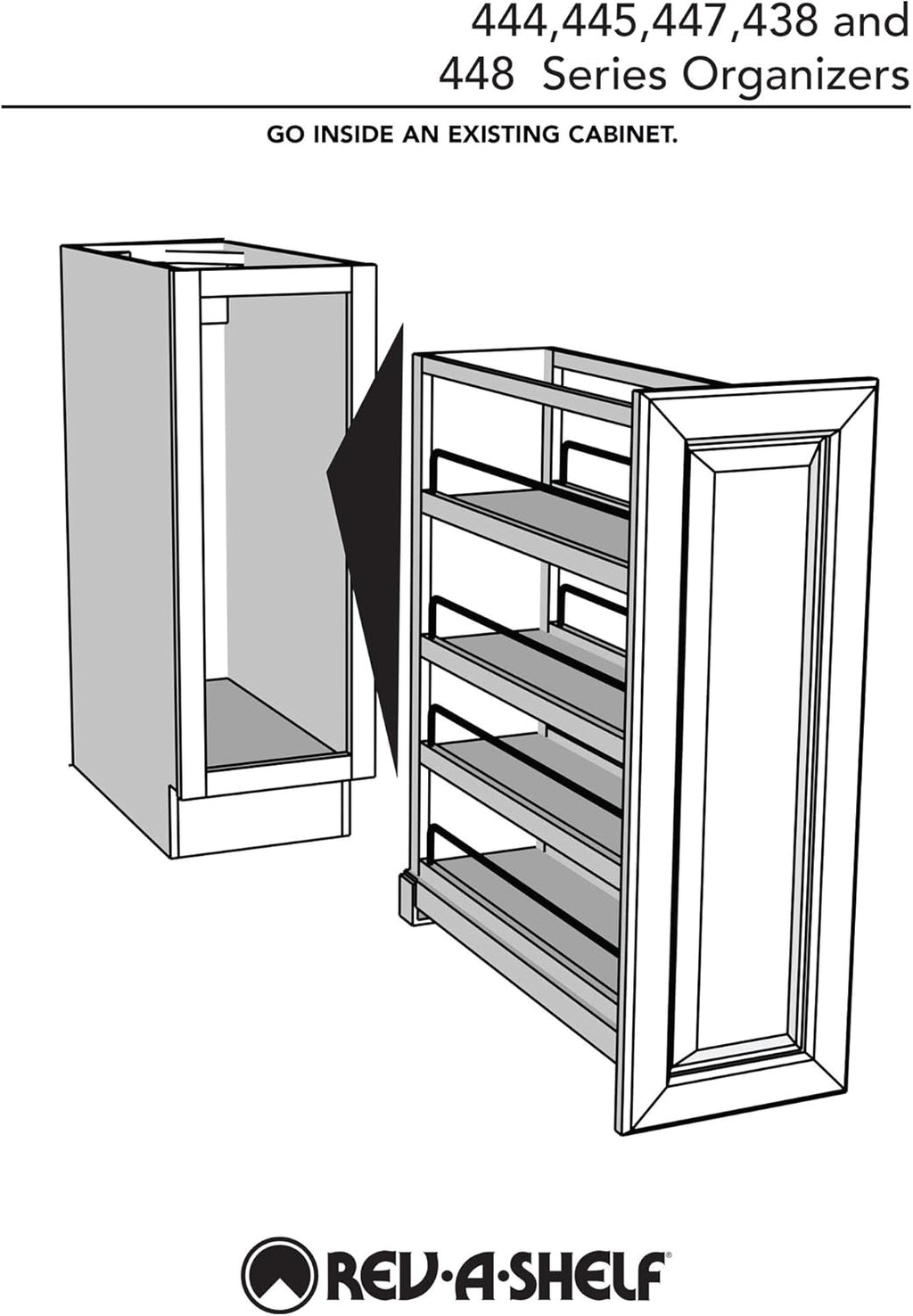 5-Inch Kitchen Utensil Pull Out Cabinet Organizer with Shelves V791356