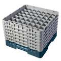 Teal 9 Compartment Full Size Glass Rack Q16247